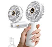 Ventilateur-Portable-Mini-Poche-Petit-Rechargeable-USB-Ventilo-A-Main-Portatif-Silencieux-Fan-Pile-Batterie-Ventilateurs Hand Held Ventillateur Bureau Table Visage Voyage Externe Individuel Personnel