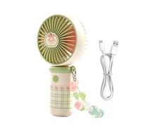 Ventilateur portable - Mini refroidisseur rechargeable par USB, mini ventilateur rechargeable par USB, dispositif de refroidissement portable à 3 vitesses | Convient pour les voyages en plein air, la