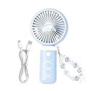 Ventilateur portable - Mini refroidisseur rechargeable par USB, mini ventilateur rechargeable par USB, dispositif de refroidissement portable à 3 vitesses | Convient pour les voyages en plein air, la