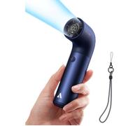 Ventilateur Portable,Mini Ventilateur À Main Puissant,Turbo Haute Vitesse 19000 Tr/Min,Autonomie 15H,6 Vitesses,Poche Rechar[QW352]