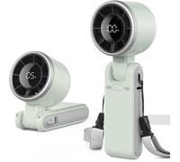 Ventilateur portable - Modèle universel - Rechargeable - Sans fil - Compact
