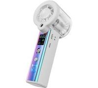 Ventilateur portable multifonction,ELVANZA,ventilateur rafraîchissant à brume,ventilateur pliable,compresse réfrigérante à semi-conducteurs,lampe