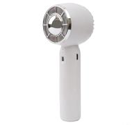 Ventilateur portable multifonction et climatiseur avec fonction rechargeable par USB, performance silencieuse pour une utilisation en intérieur et en extérieur (blanc)