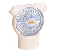 Ventilateur portable | Multifonctionnel | 13,4 x 15 cm | Petit ventilateur portable mignon décoration de bureau | Ventilateur de poche à flux d'air silencieux haute performance | Léger | Pour la