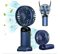 Ventilateur Portable - NOBRAND - Mini Ventilateur Rechargeable - 4000mAh - 5 Vitesses - Écran LED