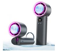 Ventilateur portable pliable - Belle commode - Turbo-compresseur ultra-performant - Batterie longue durée 4000 mAh