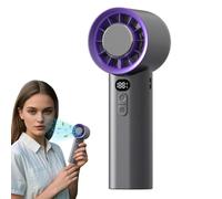 Ventilateur portable pliable, intelligent, pratique, multi-vitesses | Ventilateur de voyage silencieux pliable rechargeable pour extérieur, accessoires de voyage, jeux de sport, camping