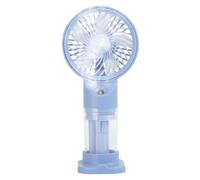 Ventilateur portable portable | Refroidisseur d'air rechargeable USB 3 vitesses pour la marche, les événements sportifs, les femmes, le shopping