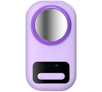 Ventilateur portable rechargeable par USB doté de la technologie de refroidissement du bloc de glace, flux d'air réglable et fonctionnement silencieux de 36 dB pour un usage quotidien (violet)