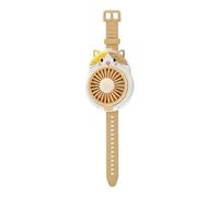 Ventilateur portable rechargeable Pliable avec dragonne | Petit ventilateur nomade rafraîchissant à porter sur soi pour , filles, garçons, intérieur, extérieur, , camping,