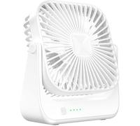 Ventilateur portable rechargeable - - Ultra silencieux 25-35 dB - Batterie 4000 mAh Femeo