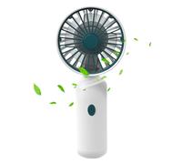 Ventilateur Portable Rechargeable | Ventilateur De Refroidissement Portable USB À 3 Vitesses | Petit Ventilateur USB À Plusieurs Vitesses | Appareil De Refroidissement Silencieux En Milieu De Travail