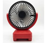 Ventilateur portable sans fil, compatible avec les batteries Bosch 18 V BAT622 BAT609 BAT618, débit d'air réglable à 3 vitesses pour chantier, garage, camping