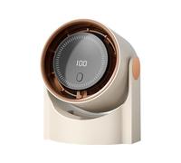 Ventilateur portable sans pales - Refroidisseur de bureau à haute vitesse, petit ventilateur de table silencieux avec à écran numérique, technologie de flux d'air puissante, efficacité de
