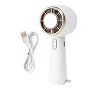 Ventilateur Portable Sur Batterie Usb - 15,8cm Mini Rafraîchissant Avec Bloc De Glace | Haute Vitesse Semiconductor Rafraîchissement | 3 Vitesses Rechargeable Avec | Accessoire Ventilateur