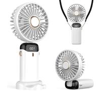 Ventilateur Portable USB Mini Ventilateur Haute Vitesse Rechargeable à 4 Vitesses,Ventilateur USB Silencieux 120g Ventilateur de