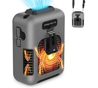 Ventilateur portable - XVX - 3en1 - 8000mAh - 25h autonomie - Ceinture/tour de cou