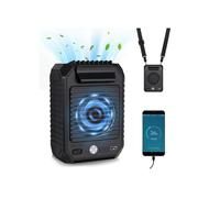 Ventilateur portable - XVX - Ceinture - 10000mAh - 3 vitesses - 6500tr/min