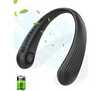 Ventilateur portable - XVX - Tour de cou - 3 vitesses - USB - Léger 220g