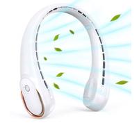 Ventilateur portable - XVX - Tour de cou USB - 3 vitesses - Silencieux - Autonomie 3-12h