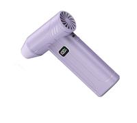Ventilateur portatif 100 000 / min doté de 5 vitesses, Purple | Longue durée d ' exécution, pack complet de ventilateur turbo portatif, 5 réglages de vitesse, lumière LED