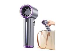 Ventilateur portatif à réglage de la vitesse silencieux | Petit ventilateur de refroidissement pour femmes, voyageurs, randonneurs, coureurs, stade, concerts, camping, randonnée
