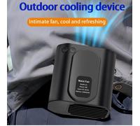 Ventilateur Portatif - MOOHOP - 6000 mAh - 3 Vitesses - Rechargeable - Léger 290g