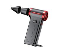 Ventilateur portatif rechargeable à vitesse 130 000 tr/min avec 6 vitesses réglables mode turbo et batterie longue durée 5000 mAh ventilateur haute puissance