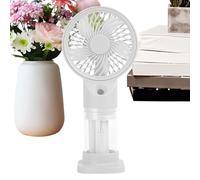 Ventilateur portatif rechargeable | Refroidisseur d'air rechargeable par USB à 3 vitesses pour pique-nique, voyage, camping, femme et homme