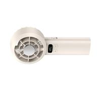 Ventilateur portatif sans fil avec 120 vitesses au choix - Rechargeable via port de type C - Ventilateur de bureau multi-coins