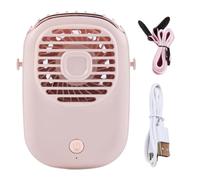 Ventilateur portatif silencieux rechargeable portable | Petit ventilateur de refroidissement USB pour voyage, plage, maison, bureau, trajet, escalade, camping