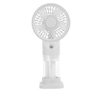 Ventilateur Portatif Ventilateur Personnel Rechargeable Pliable avec | Rafraîchisseur d'Air Rechargeable par USB et Pliable pour Été, Bureau, Plage, Maison, et Événements