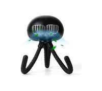 Ventilateur Portatif Wafenso, Forme de poulpe Sans Pale de Ventilateur (24*11*11CM)-Noir G
