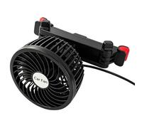 Ventilateur pour Appuie-tête | Deux vitesses de vent et circulation d'air à angle réglable | Ventilateur pour Siège Arrière Auto | Pour SUV, camping-car, berline, camion, trajets quotidiens, navette,
