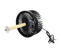 Ventilateur pour cage à chien 2 Vitesses Flux Aérien Indirect Silencieux | Ventilateur rafraîchissant de cage à chien pour chats, perroquets, perruches, calopsittes, conures, loriquets et insépara