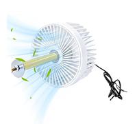 Ventilateur pour cage à chien Silencieux 2 vitesses flux d'air indirect | Ventilateur rafraîchissant de cage à chien pour les Chats Canaris Perruches Calopsittes Inséparables Conures, et Loriquets
