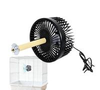 Ventilateur pour cage à chien Universel Flux d'air Indirect Silencieux 2 | Ventilateur rafraîchissant de cage à chien pour chats, perroquets, perruches, calopsittes, conures, loriquets et
