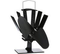 Ventilateur pour petit four – Design classique et compact – 85 CFM – Idéal pour les poêles à bois – Ventilateur à convection naturelle pour une circulation d'air efficace et une économie de combustibl