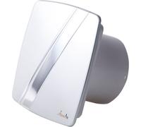 Ventilateur pour petites pièces Système Turbo Linea Silber 100 CTR avec ralentisseur & régulateur d'étage