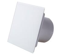 Ventilateur pour petites pièces Système Turbo Trax verre laiteux 100 T avec inertie