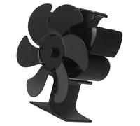 Ventilateur pour poêle à bois, démarrage automatique, avec 6 pales pour une meilleure efficacité énergétique