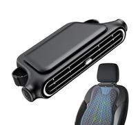 Ventilateur pour siège arrière de voiture | Ventilateur USB arrière 3 vitesses pour voiture, intérieur pour camionnette, camping-car, tracteur, voyages d'été, longues distances, activités All