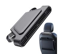 Ventilateur pour siège de voiture | 3 modes de ventilation silencieuse avec double turbine | Ventilateurs de voiture qui émettent de l'air froid, pour berline, SUV, camping-car, camionnette, voyage