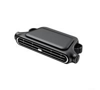 Ventilateur Poussette Rechargeable USB avec Trépied Flexible - 3 Vitesses Rotation 360 pour Bébé pour voiture Camping(Black)