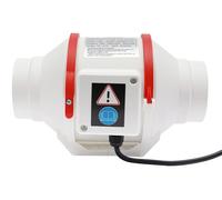 Ventilateur, puissance 40 W, tension 220 V, débit d'air 310 m³/h, niveau sonore 30 dB, diamètre extérieur 9,6 cm
