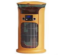 Ventilateur Pulvérisateur à Main Portable Ventilateur d'Atomisation Grand Réservoir Eau Froide Veilleuse 7 Couleurs pour Extérieur(Yellow)
