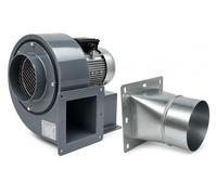 Ventilateur radial 1850 m3/h avec 4 brides à bride , ventilateurs centrifuge extracteur aspiracion ventilacion