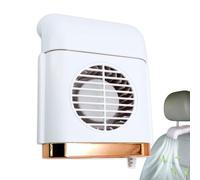 Ventilateur Rafraîchissant De Siège Auto 3 Vitesses Réglable Portable | Ventilateur De Voiture Portable Rafraîchisseur D'Air Pour Longs Trajets Et Voyages Quotidiens SUV Camping-Car Camion Berline