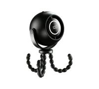 Ventilateur rechargeable pour poussette - Refroidisseur silencieux USB-C sans pales, anti-pincement, 3 vitesses réglables | Support pieuvre avec veilleuse, clip rotatif à 360° pour siège de voiture