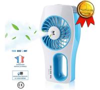 Ventilateur Rechargeable USB humidificateur climatiseur brumisateur portatif 5V Portable 3 modes différents air frais